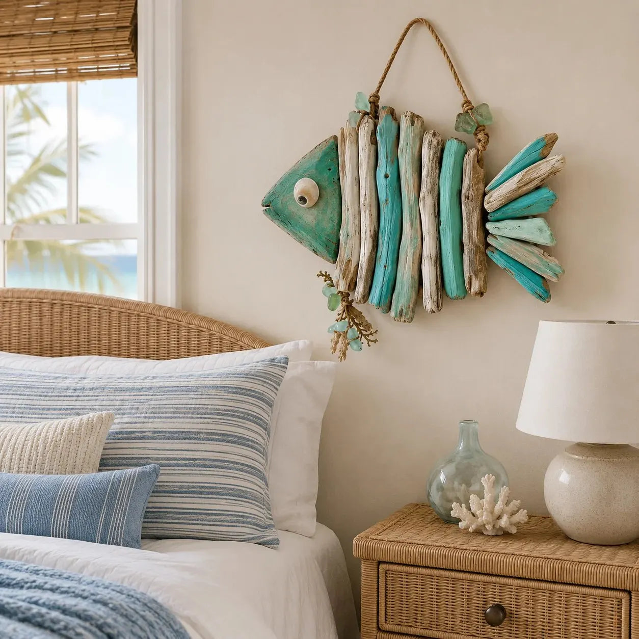 🎉Lighted Coastal Fish Wall Decor