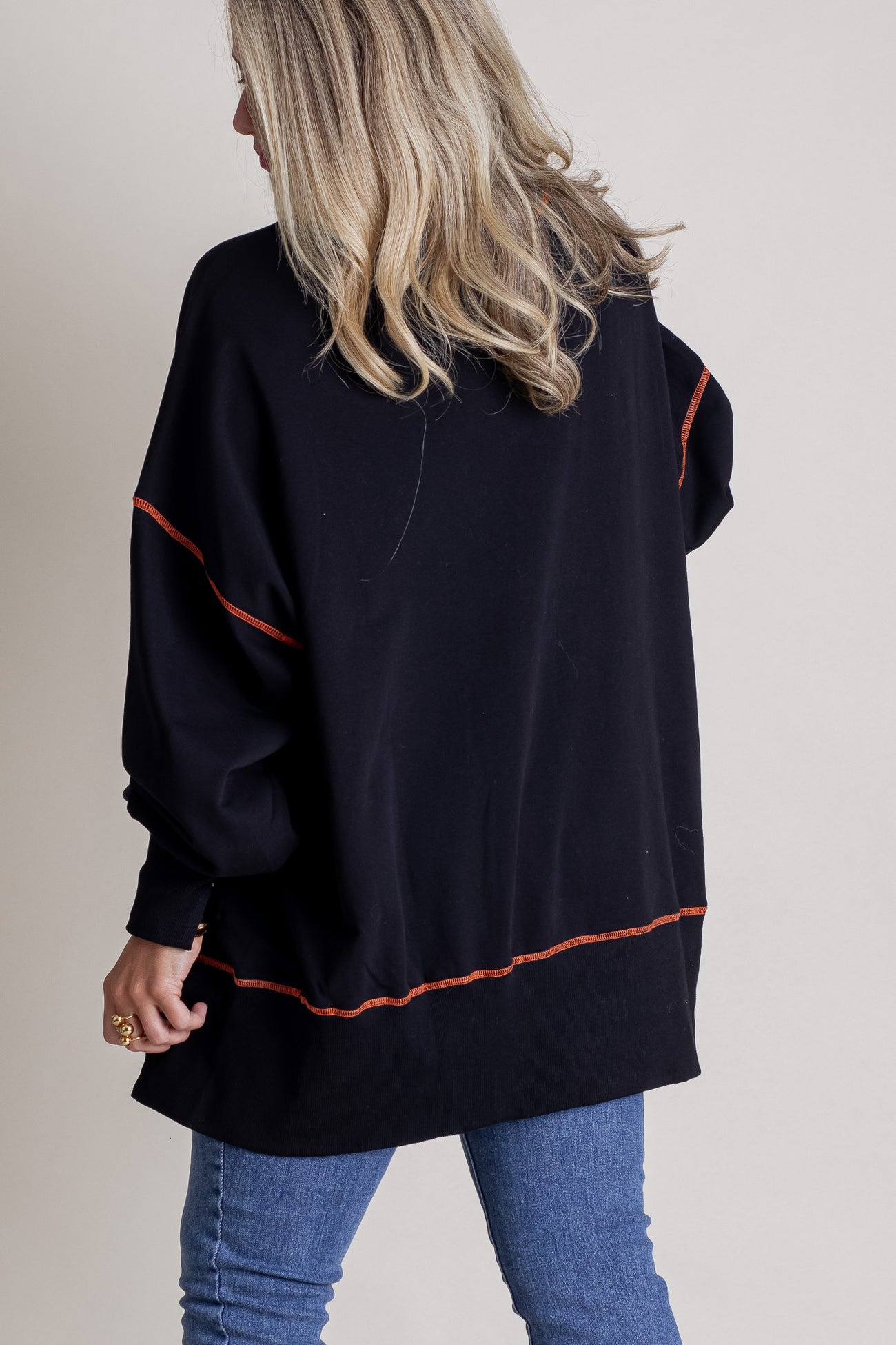 Women's Halloween Sequin Ghost Top