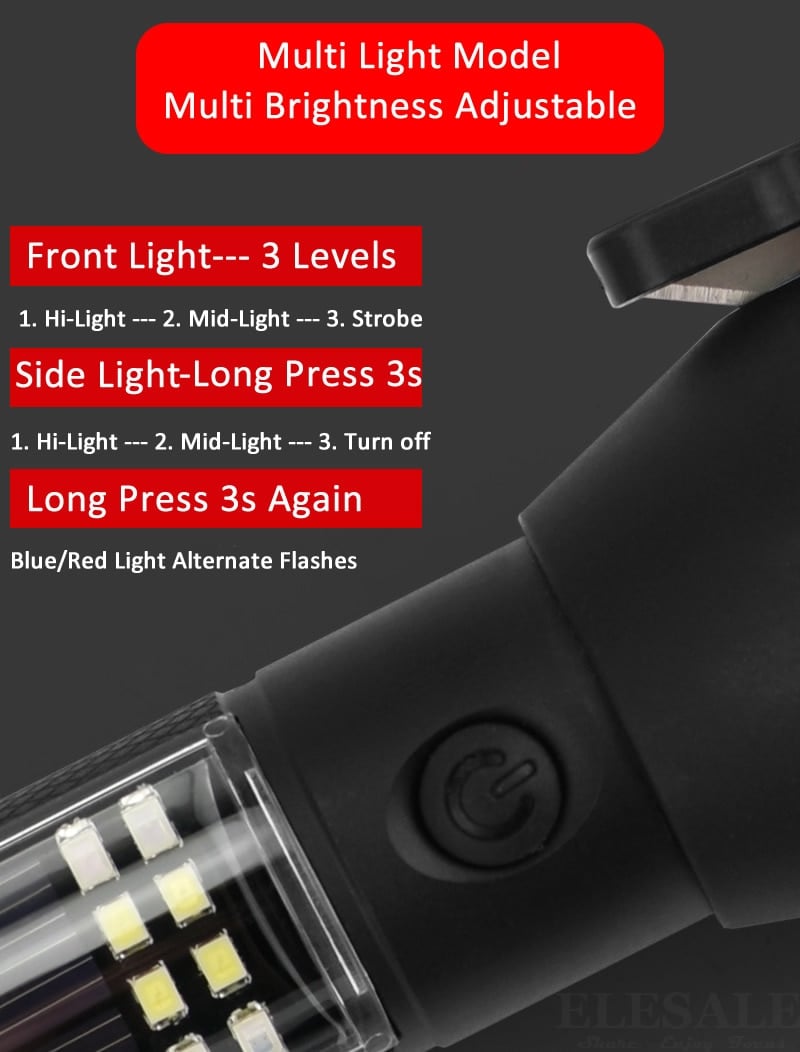 10-In-1 Solar Power Multi-Function Tactical Flashlight📢📢 Flash⚡ sale: ends in 3 hours! ⏰⏰
