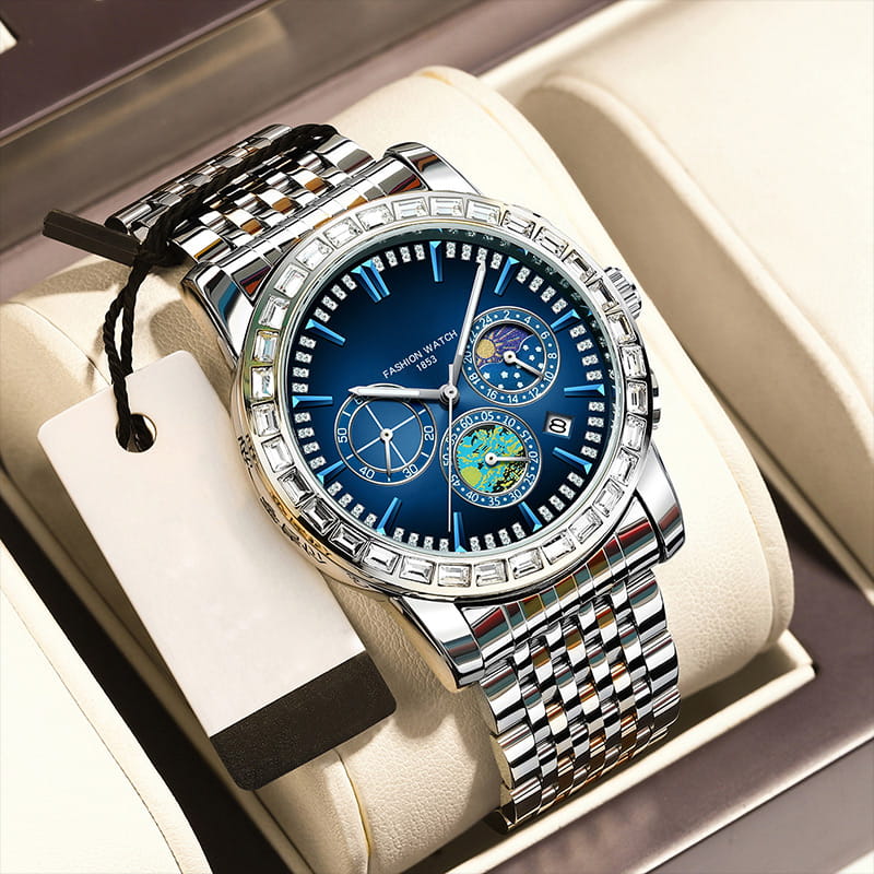 💎Men’s Luxury Steel Quartz Watch