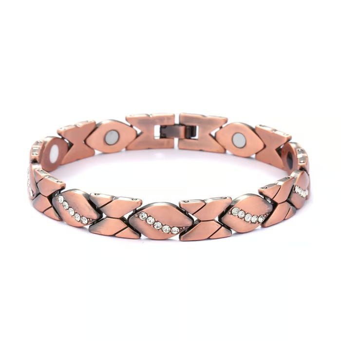 Copper Bracelets For Men Women Love Heart Adjustable Bracelet Jewelry Gifts