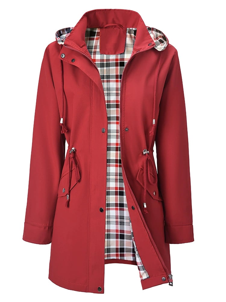 🔥Womens Chic. Lightweight. Waterproof Jacket🍃-Unleash Style and Durability in Any Storm!