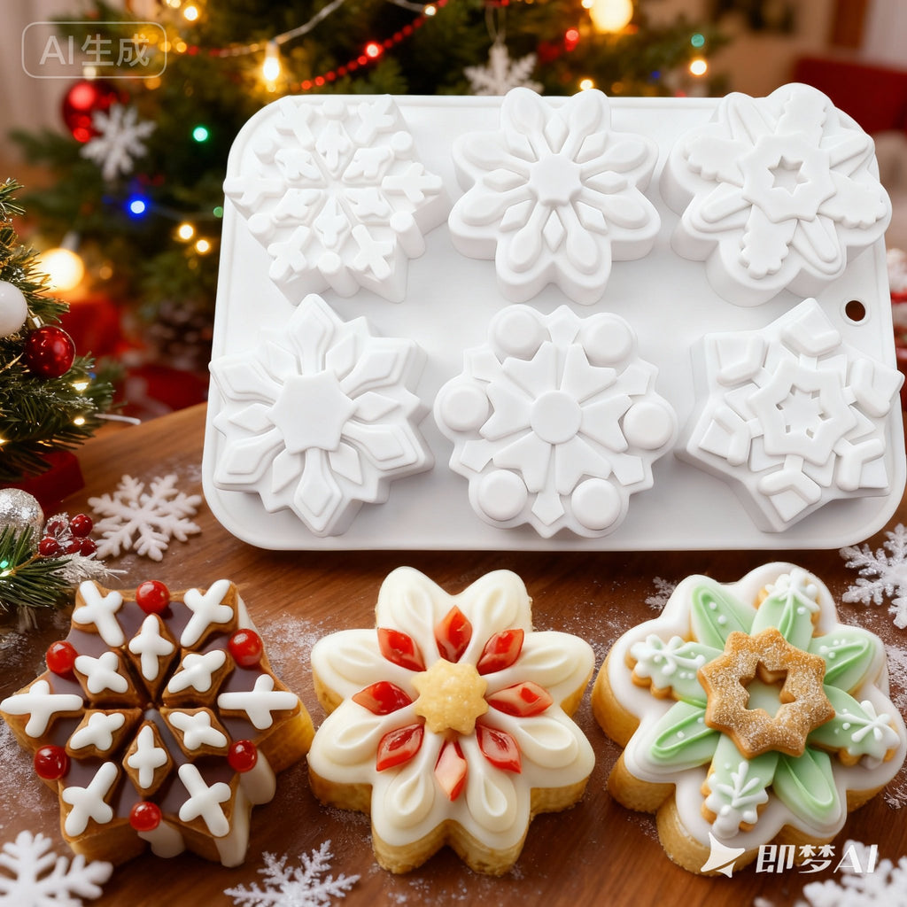 Snowflake Silicone Molds