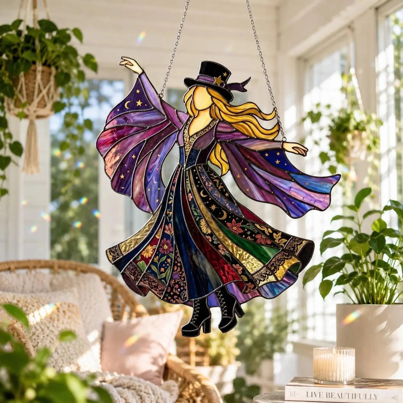 💥💃Stevie Nicks Handmade Spinner