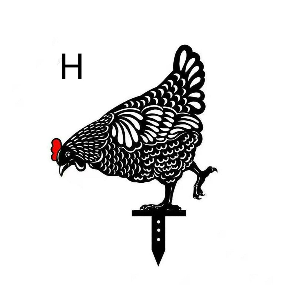 Artistic garden chicken coop