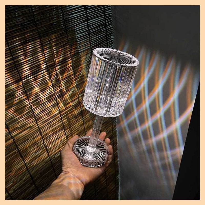 🔥🔥Touching Control  Crystal Lamp💡