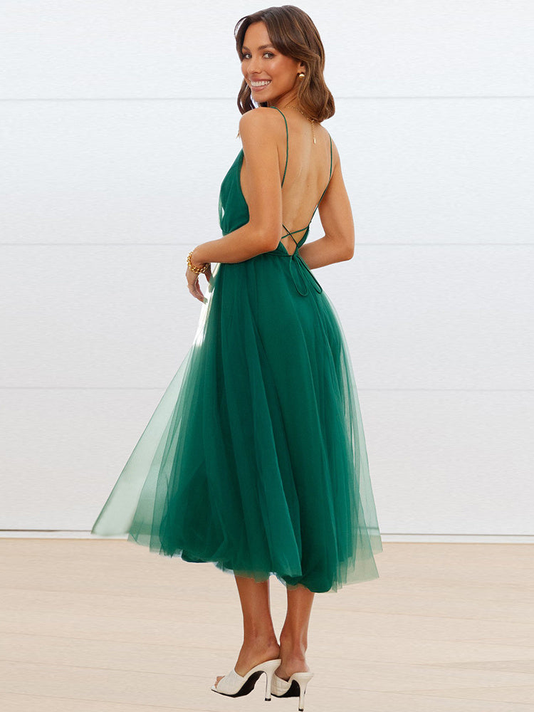 Women's New  Summer Sexy Mesh Skirt