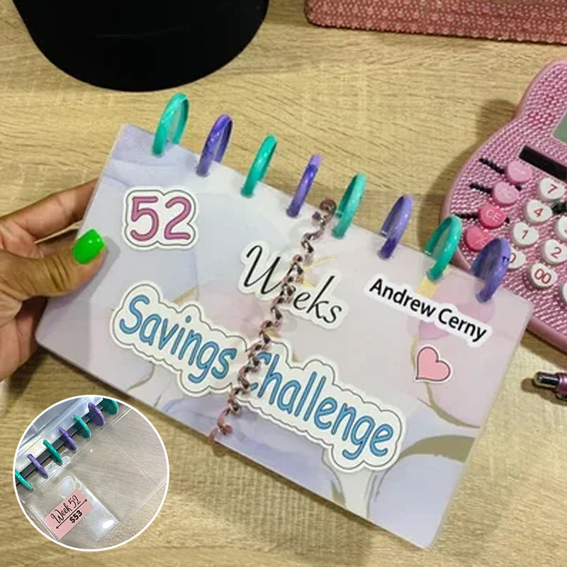 📒 Savings Binder l 52 Week Savings Challenge