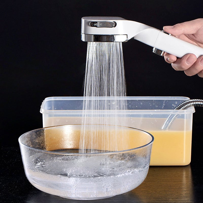 🎁mode Handheld Pressurized Shower Head with Pause Switch