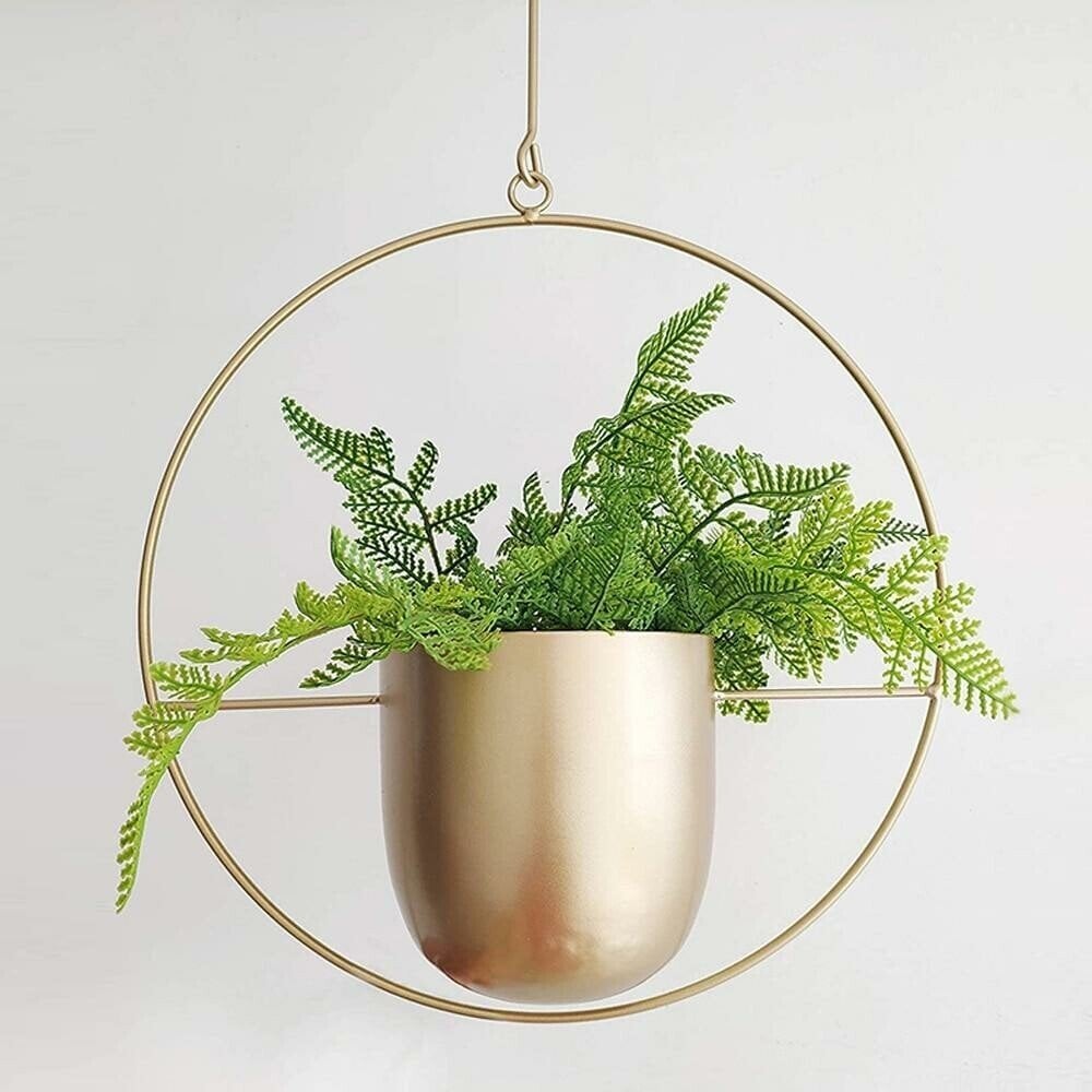 Modern Hanging Iron Flower Pot