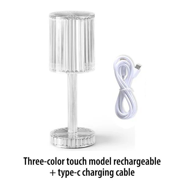 🔥🔥Touching Control  Crystal Lamp💡