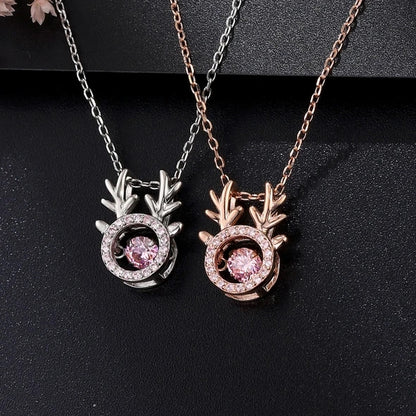 Beating Heart Silver Necklace