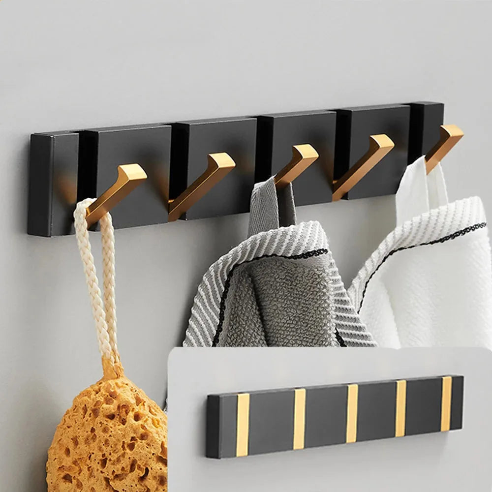 AlumiStyle Black Folding Hanger