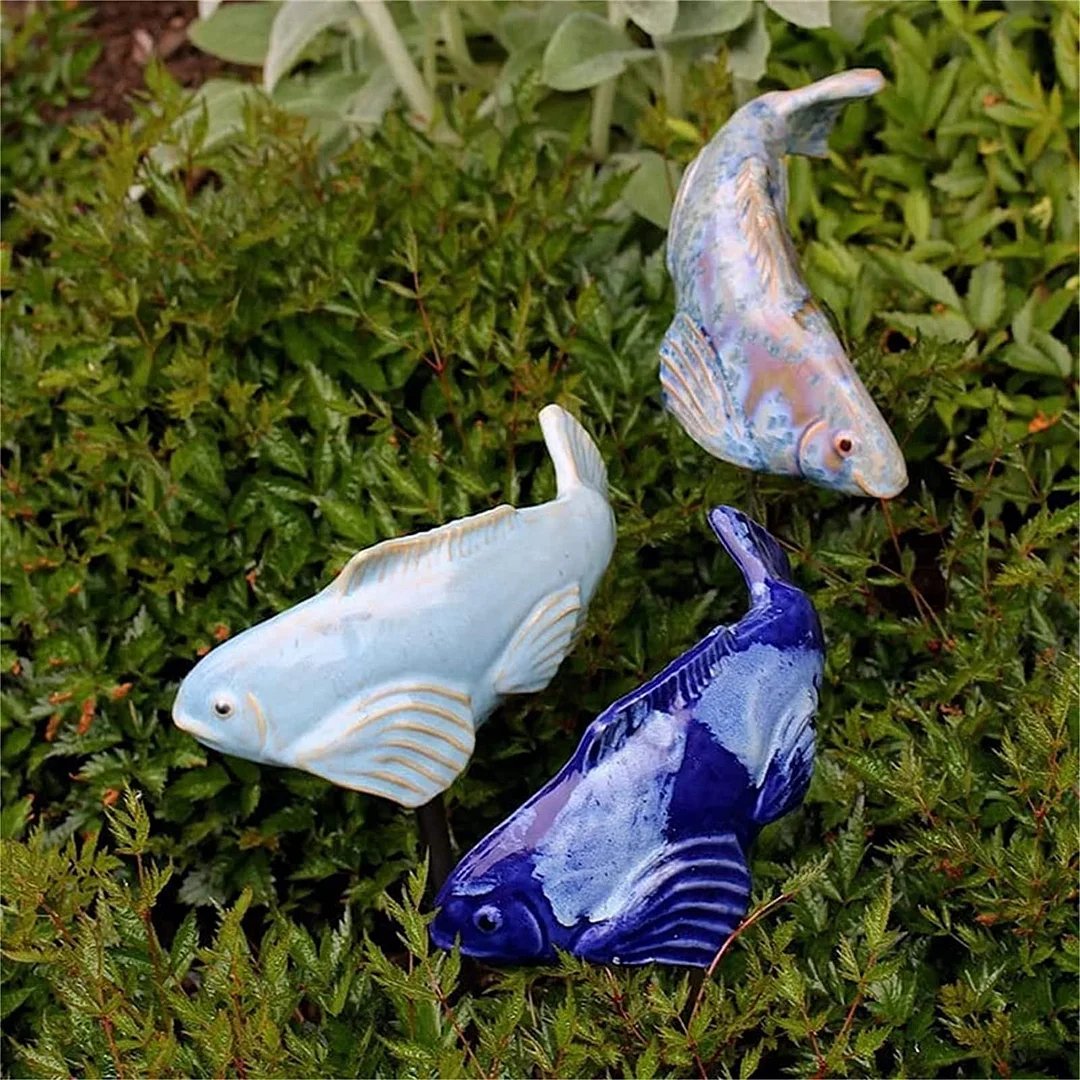 Koi fish garden art decoration