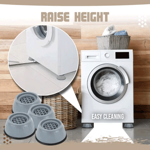 Non-Vibration Rubber Washing Machine Feet-4PS