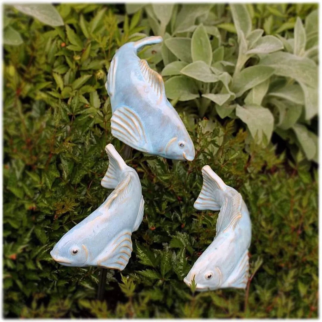 Koi fish garden art decoration