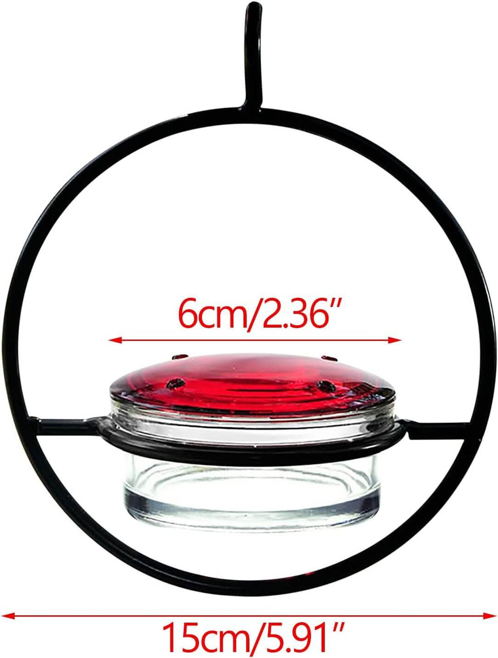 Metal Hummingbird Water Feeder