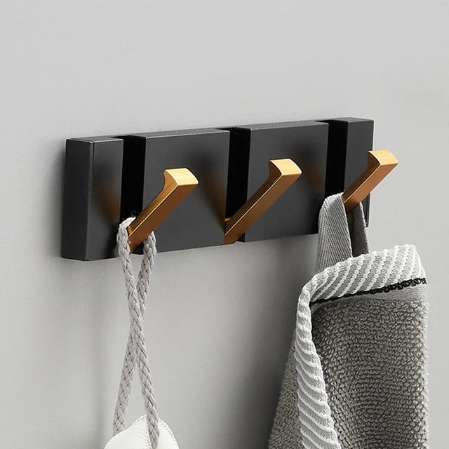 AlumiStyle Black Folding Hanger