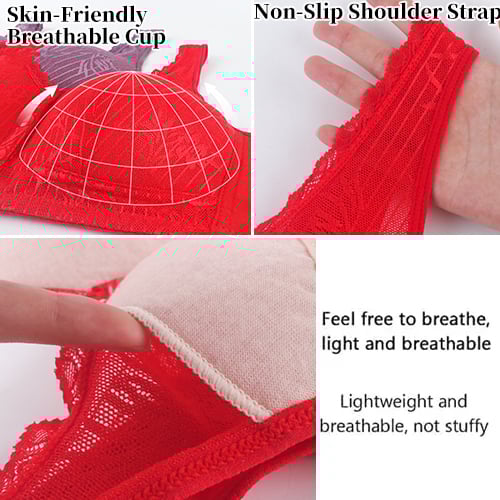 🔥Summer Hot Sale🔥(BUY 1 FREE 2)🔥-Front-Closure  Bra