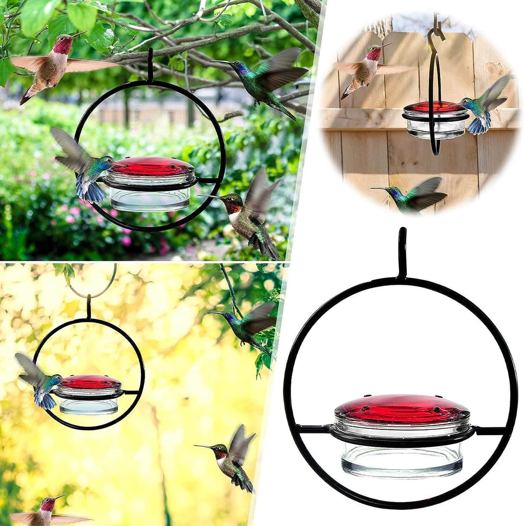 Metal Hummingbird Water Feeder