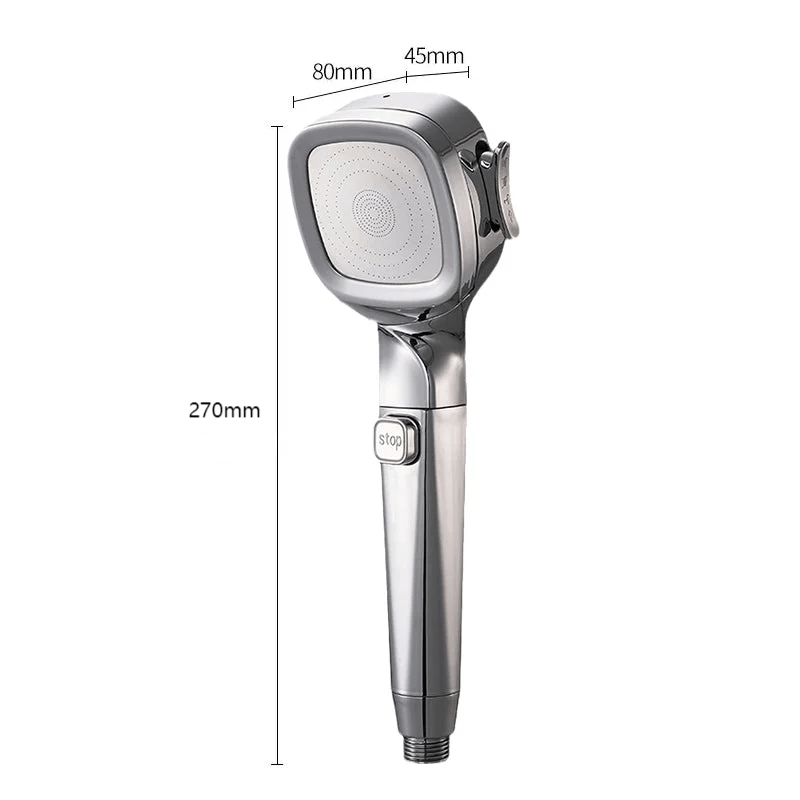 🎁mode Handheld Pressurized Shower Head with Pause Switch