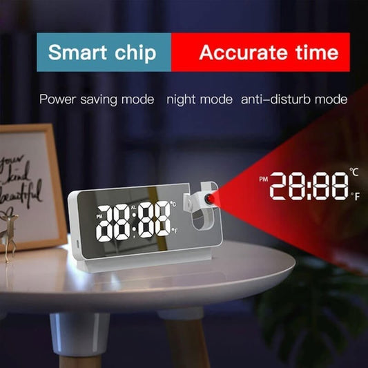⏰Mirror Projection Alarm Clock