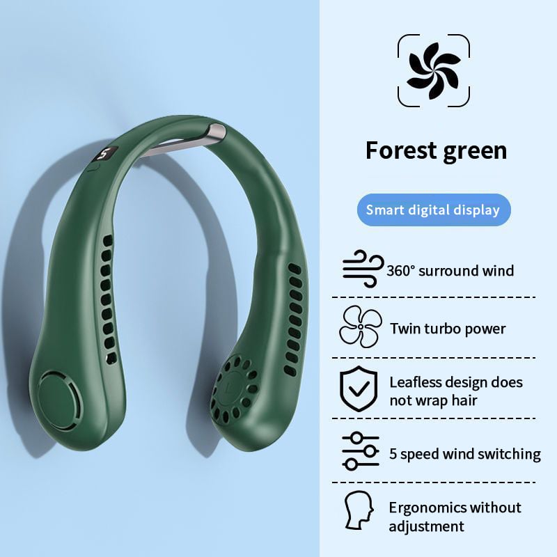 🔥 2023 New Portable Neck Fan🎁