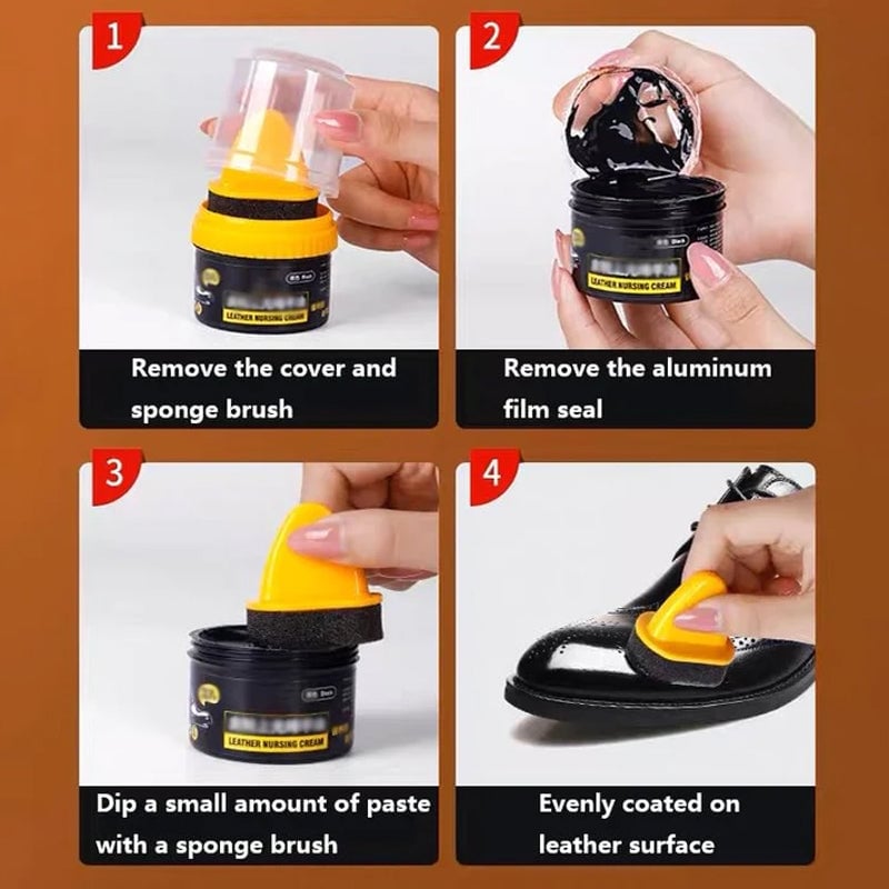 🔥Leather Nursing Repair Polishing Lanolin Cream