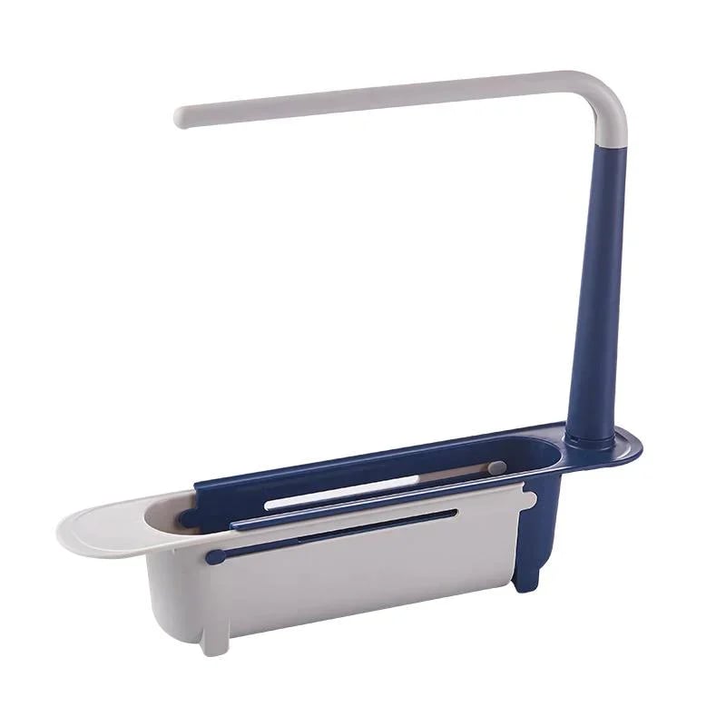 (🎁2023-Christmas Hot Sale🎁)Updated Telescopic Sink Storage Rack😊