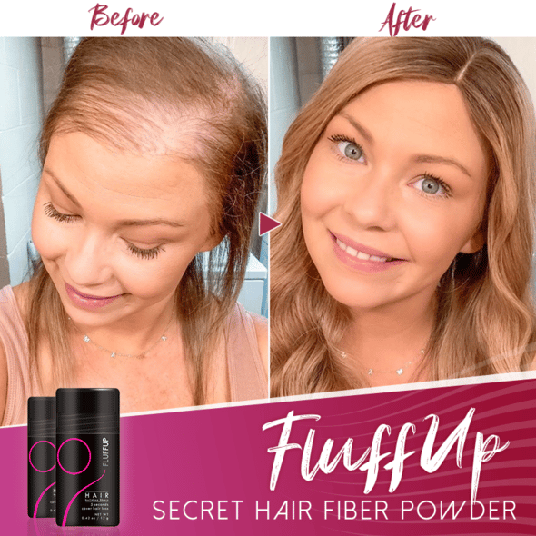 🔥🔥 - Fluffup secret hair fiber powder-Effective hair supplement
