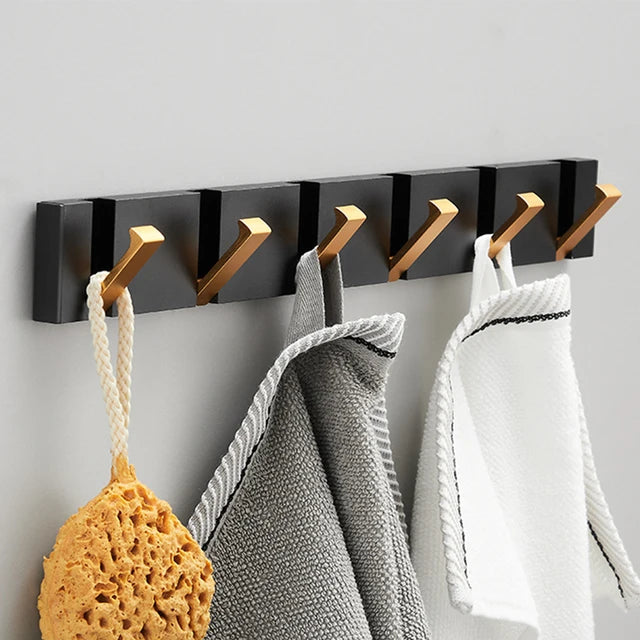 AlumiStyle Black Folding Hanger