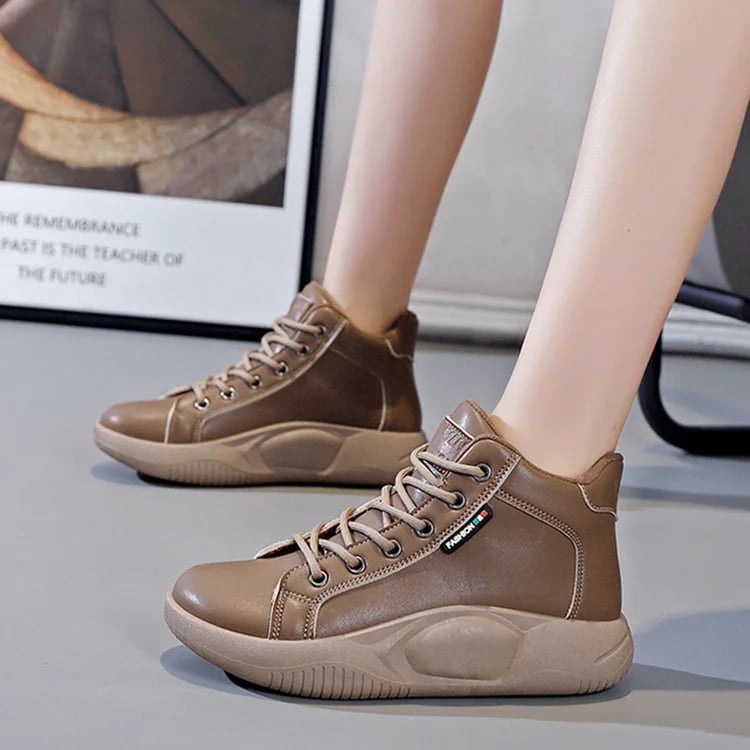 💝Women's High Top Thick Sole Martin Boots - Buy 2 Free Shipping