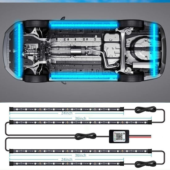 π₯π₯ 2023 Car Chassis Flexible RGB Waterproof LED Strip Lights β lionclay