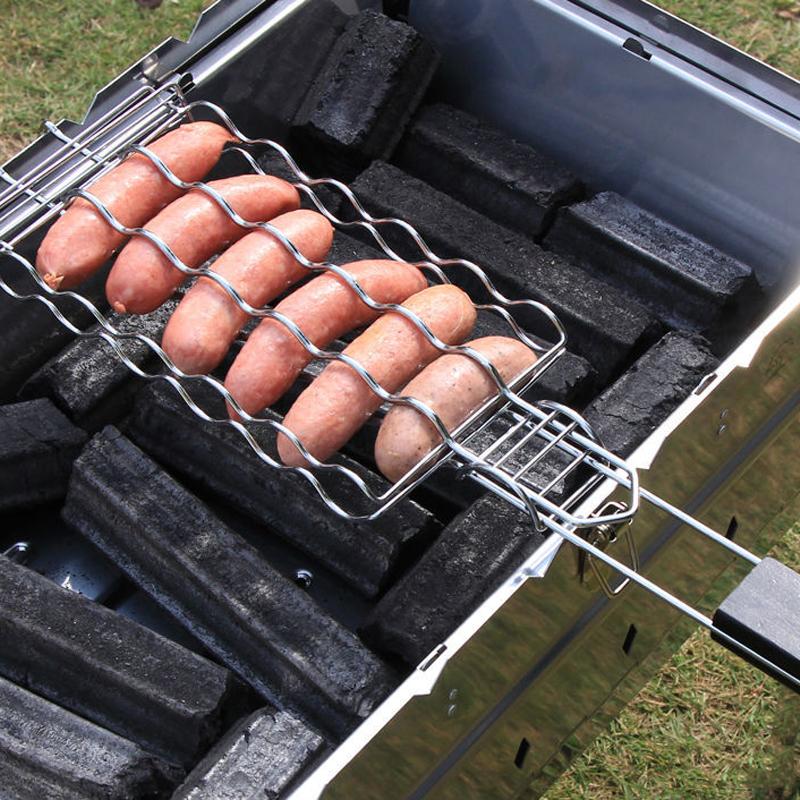 Stainless Steel Sausage Grilled Clip