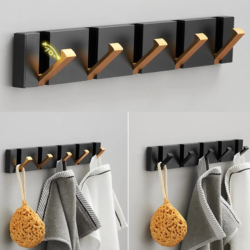 AlumiStyle Black Folding Hanger
