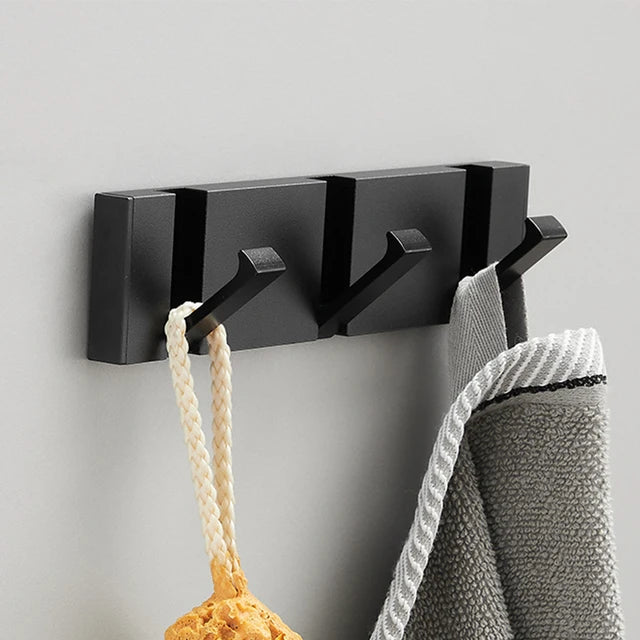 AlumiStyle Black Folding Hanger