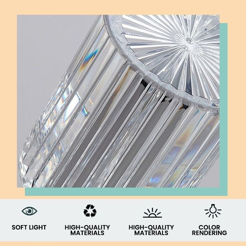 🔥🔥Touching Control  Crystal Lamp💡